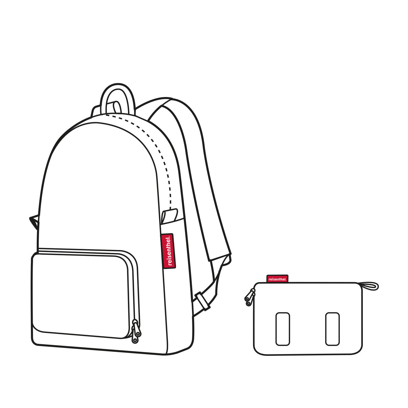 mini maxi rucksack leo macchiato