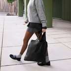 mini maxi shopper black
