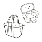 coolerbag XS ABC friends pink