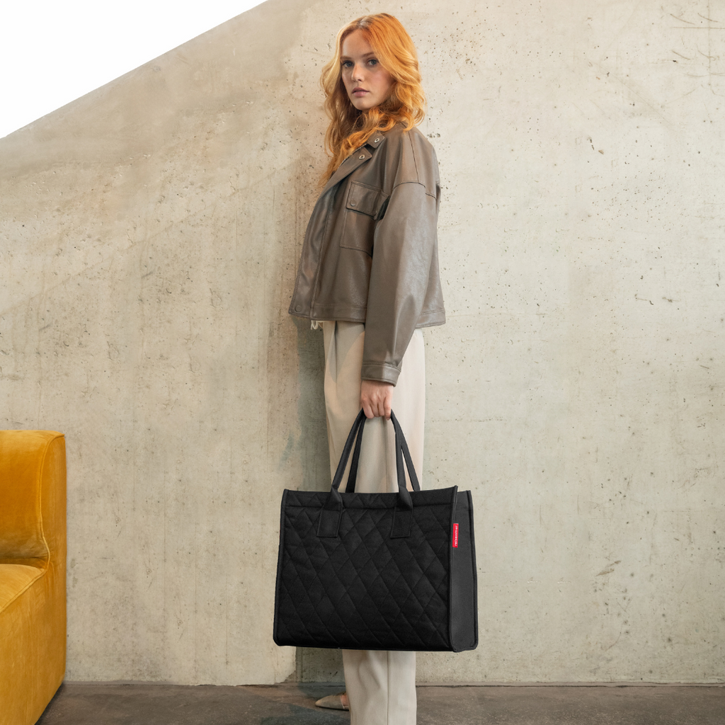 daily shopper rhombus black