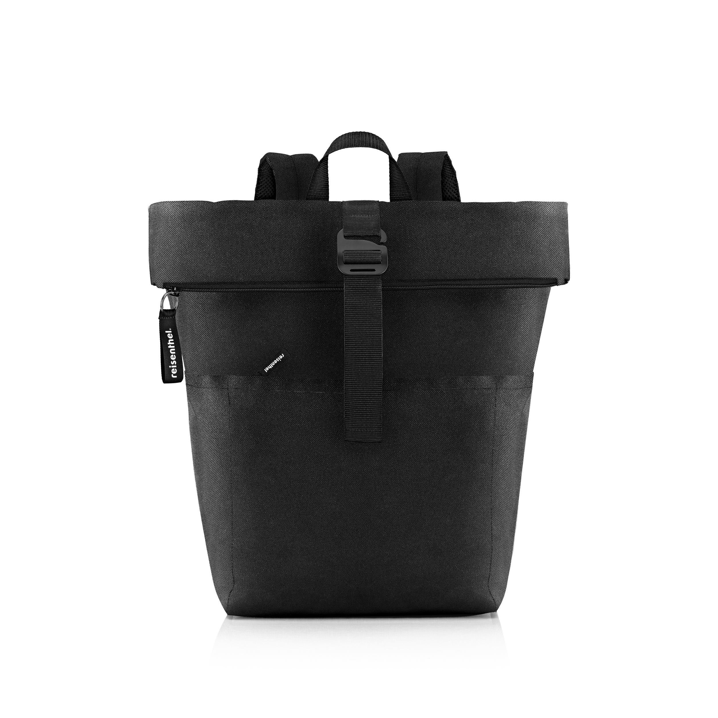 rolltop backpack black