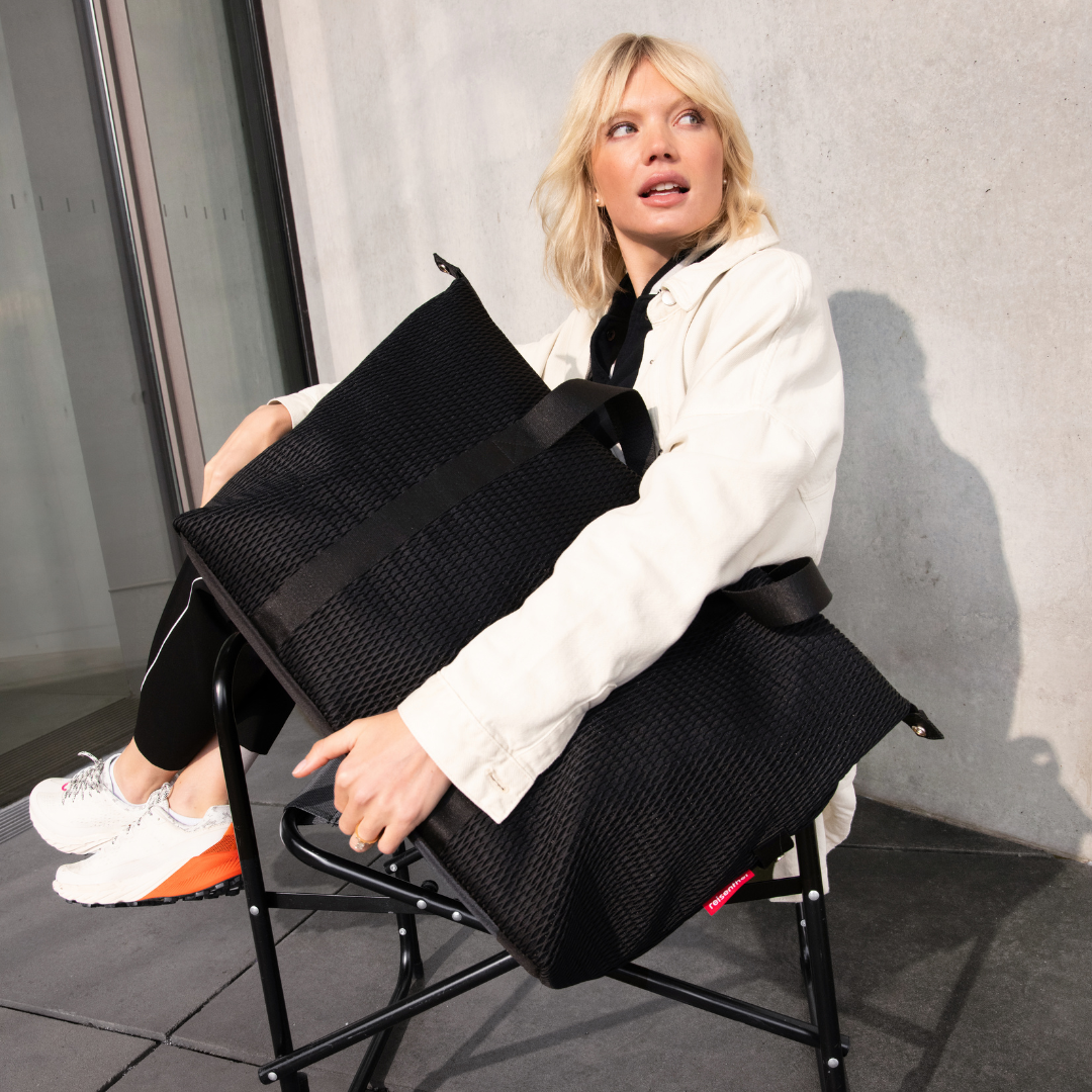 extralite shopper L mesh black