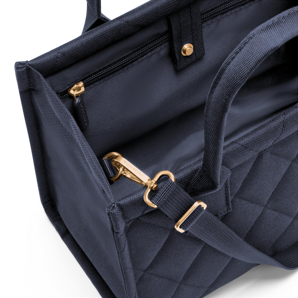 daily shopper XS rhombus midnight gold