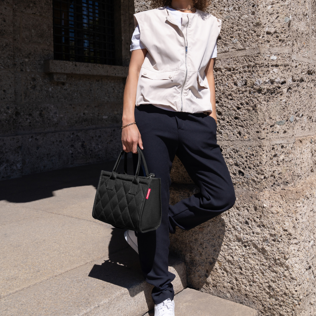 daily shopper XS rhombus black