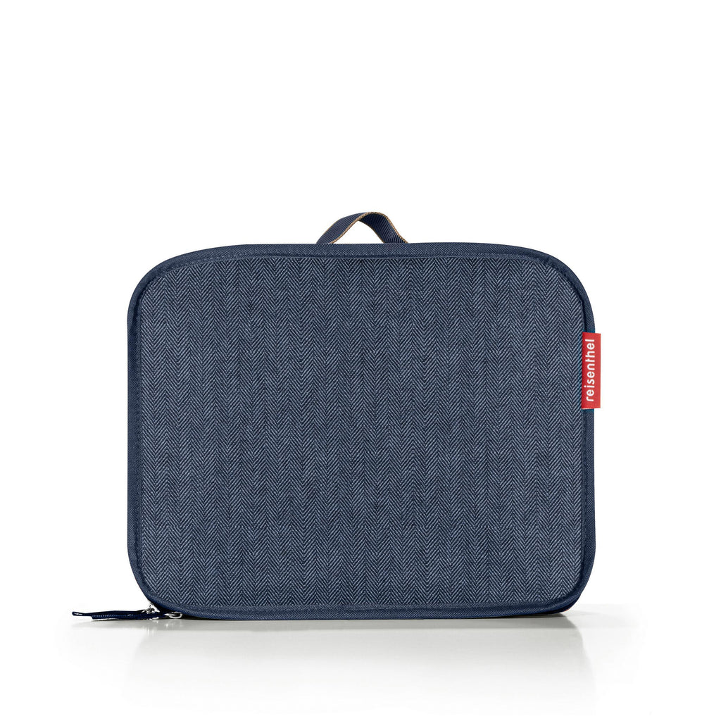 foldabletrolley herringbone dark blue