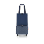foldabletrolley herringbone dark blue