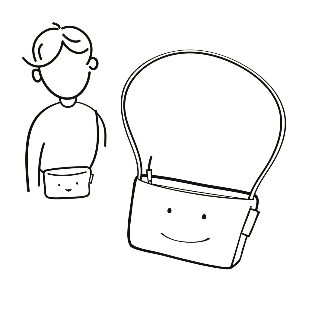 it sling bag cats & dog rose