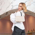 mini pouch teddy sand