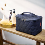 cosmetic case rhombus midnight gold