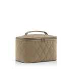 cosmetic case rhombus olive