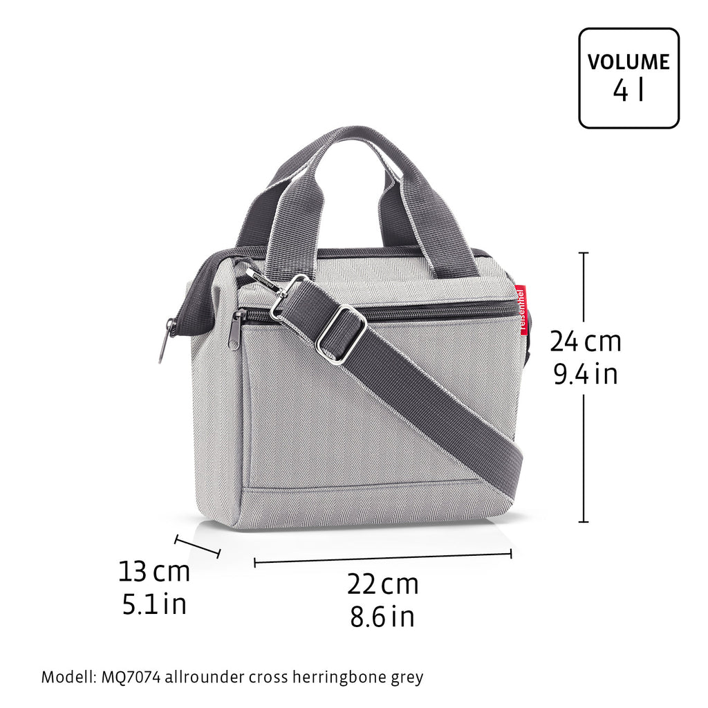 allrounder cross twist maroon