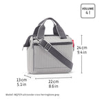 allrounder cross twist maroon