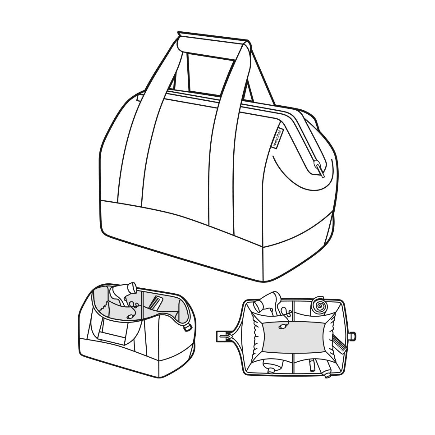 allrounder M rhombus black