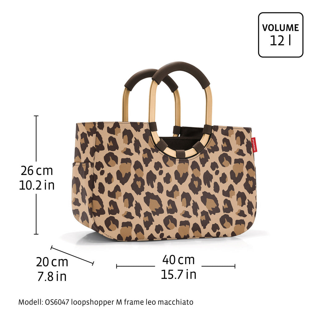 loopshopper M frame rhombus olive