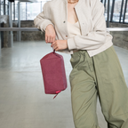 travelcosmetic twist maroon