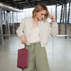 travelcosmetic twist maroon