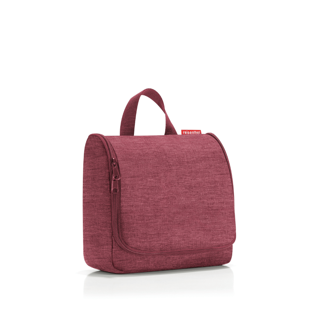 toiletbag twist maroon