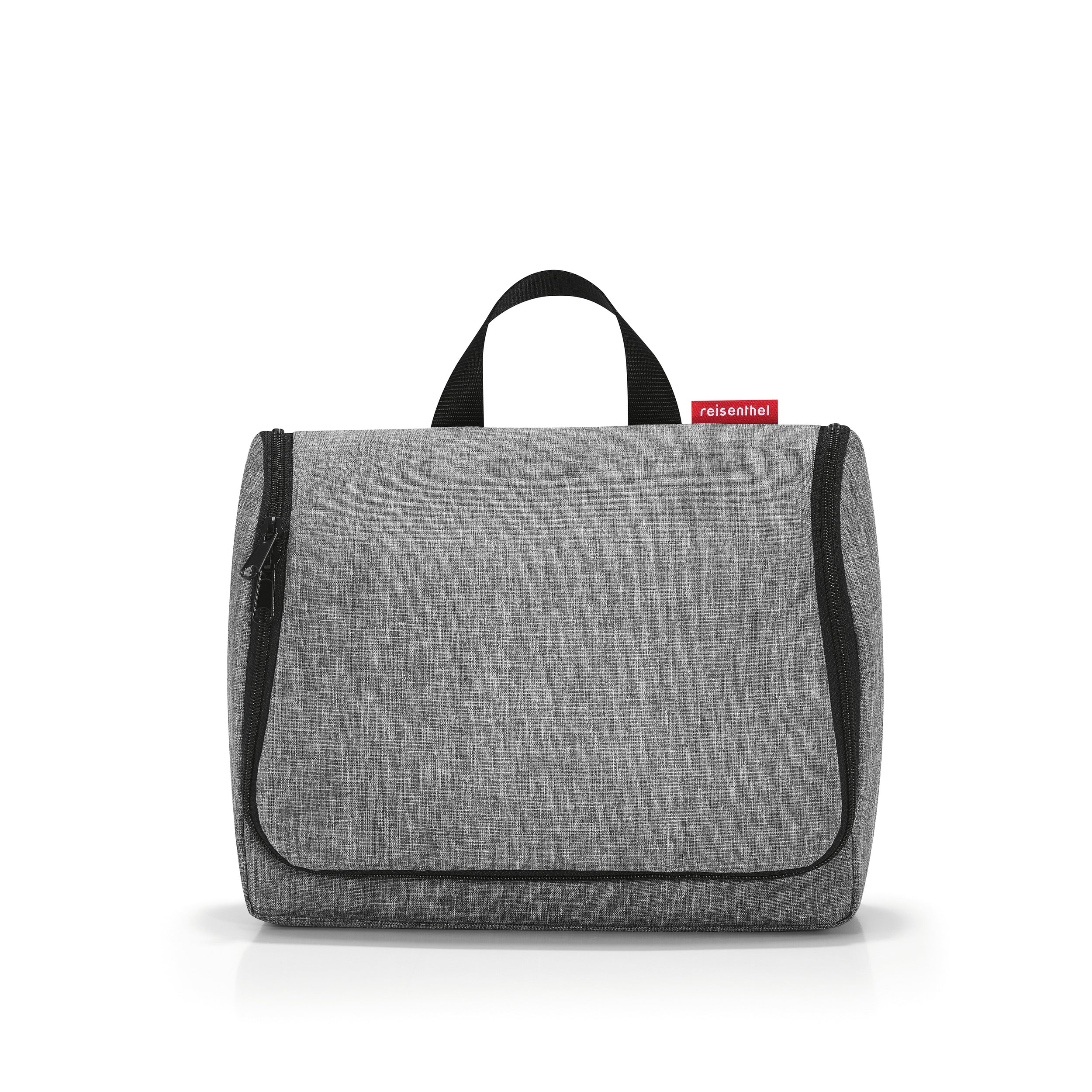 toiletbag XL twist silver