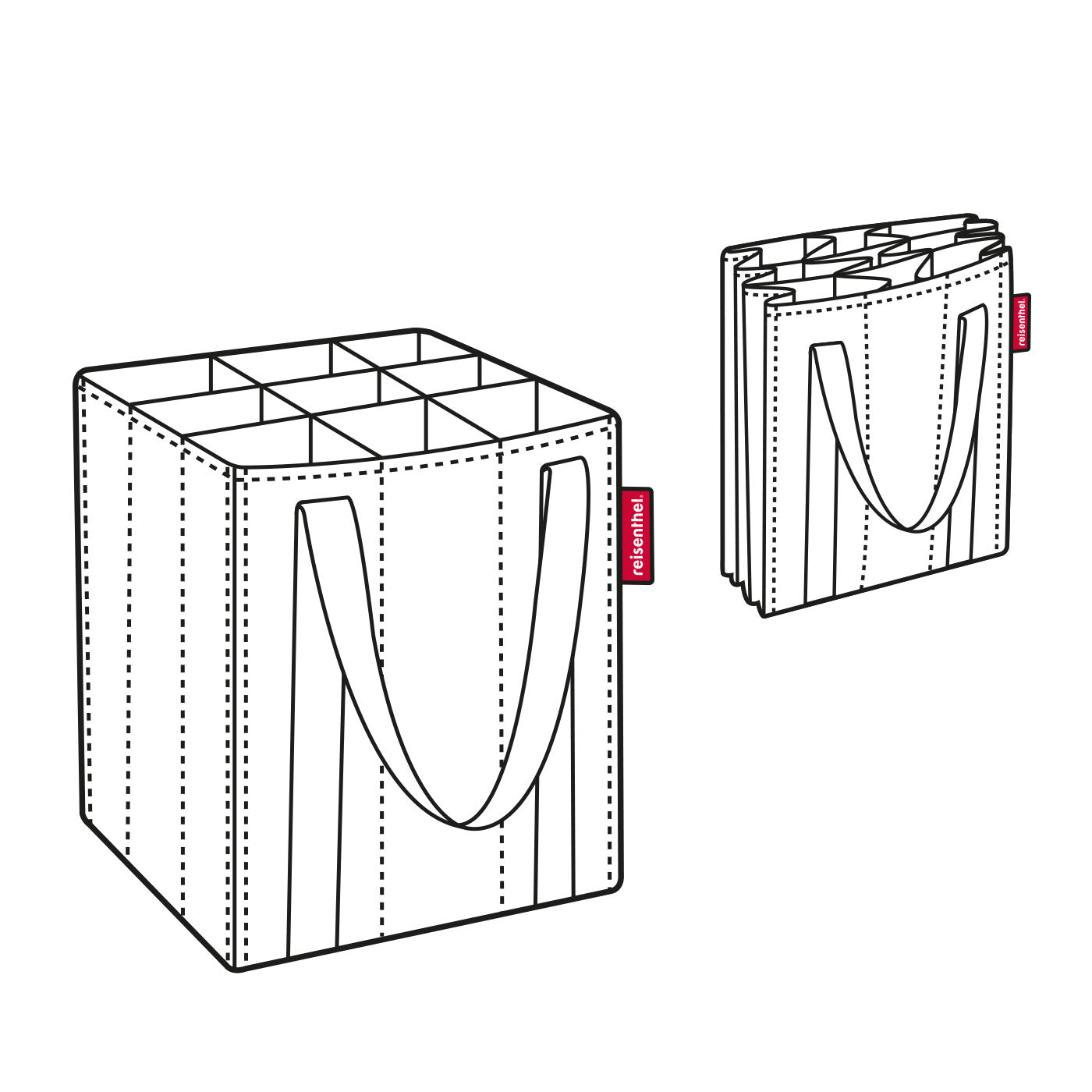 bottlebag twist silver