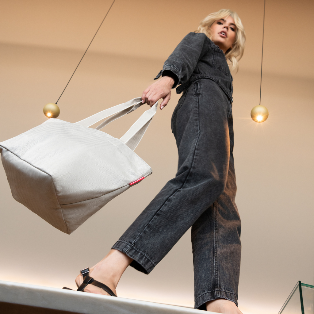 shopper M herringbone sand