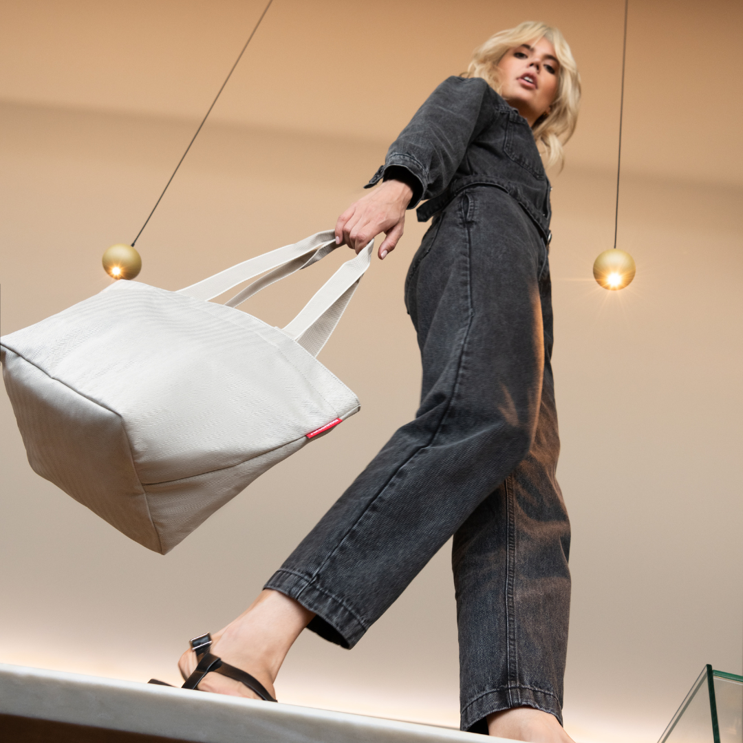 shopper M herringbone sand