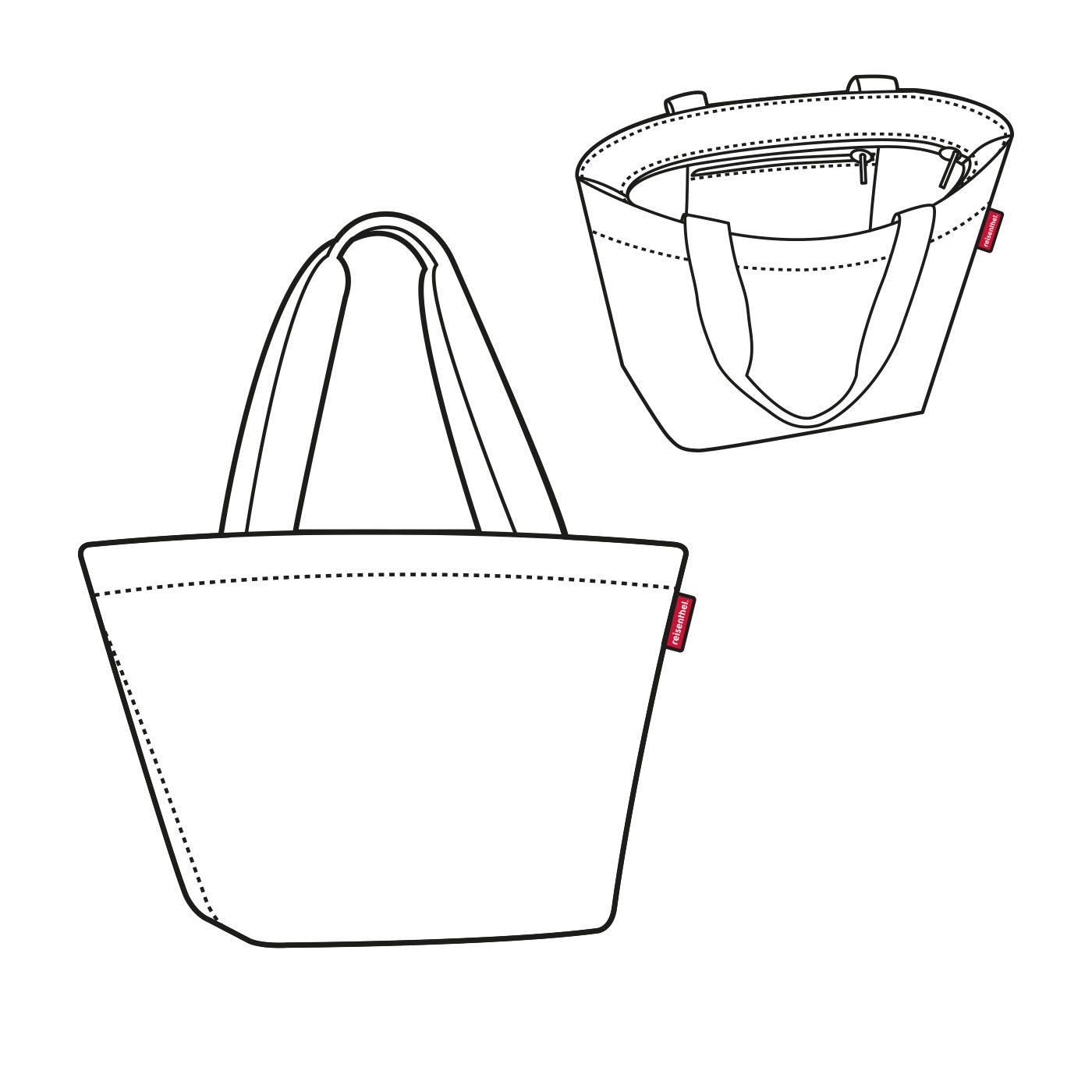 shopper M black
