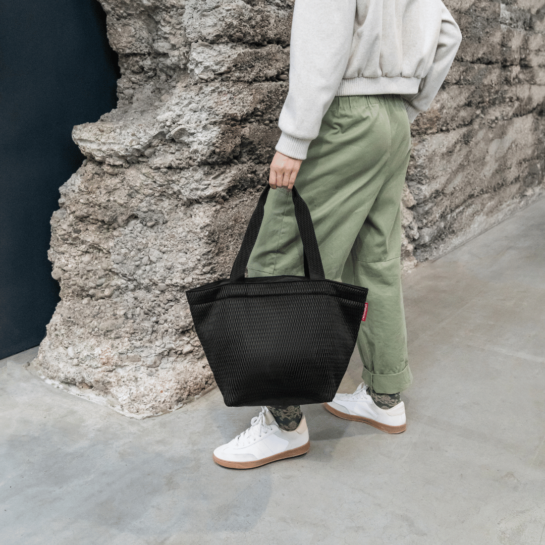 shopper M mesh black