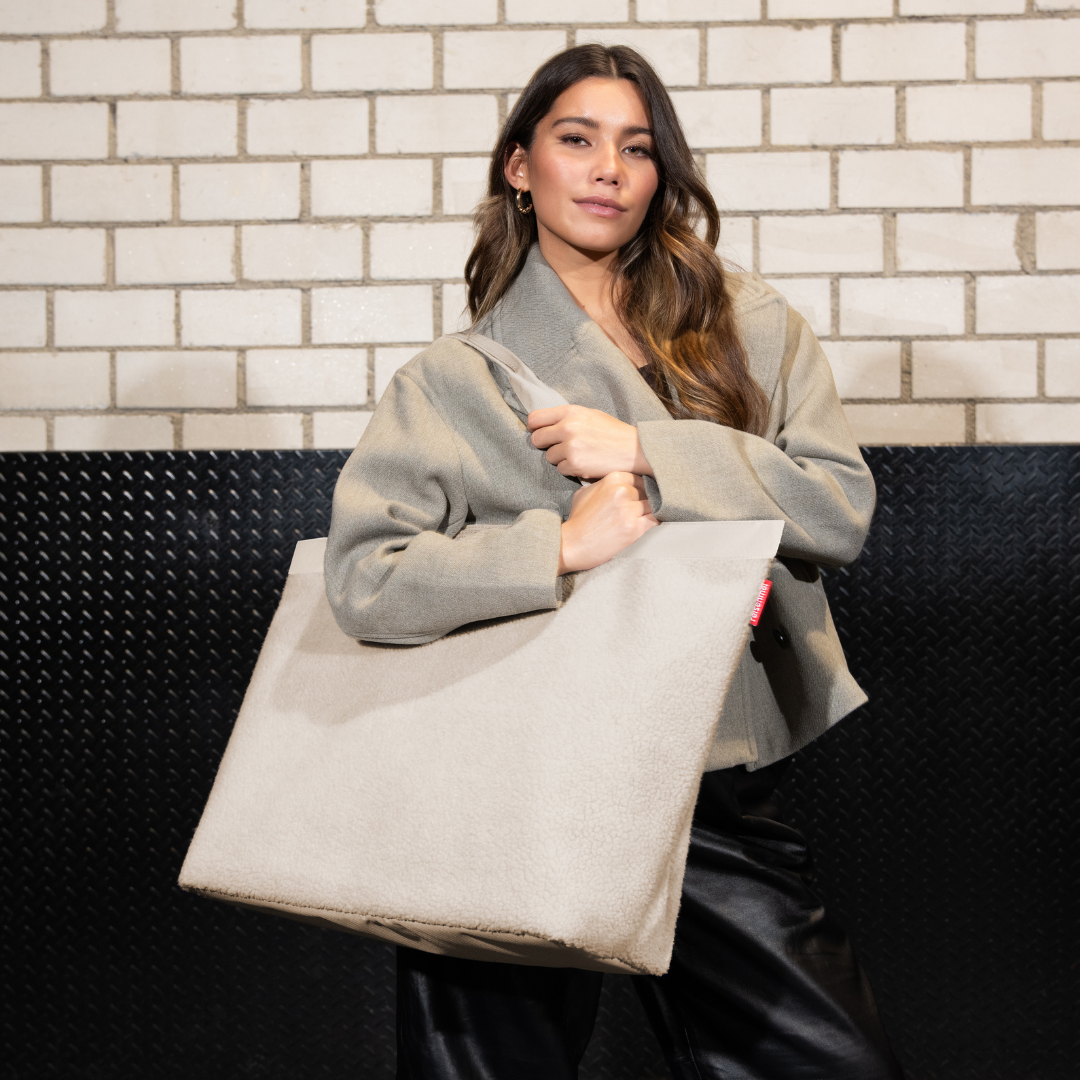 shopper XL teddy sand