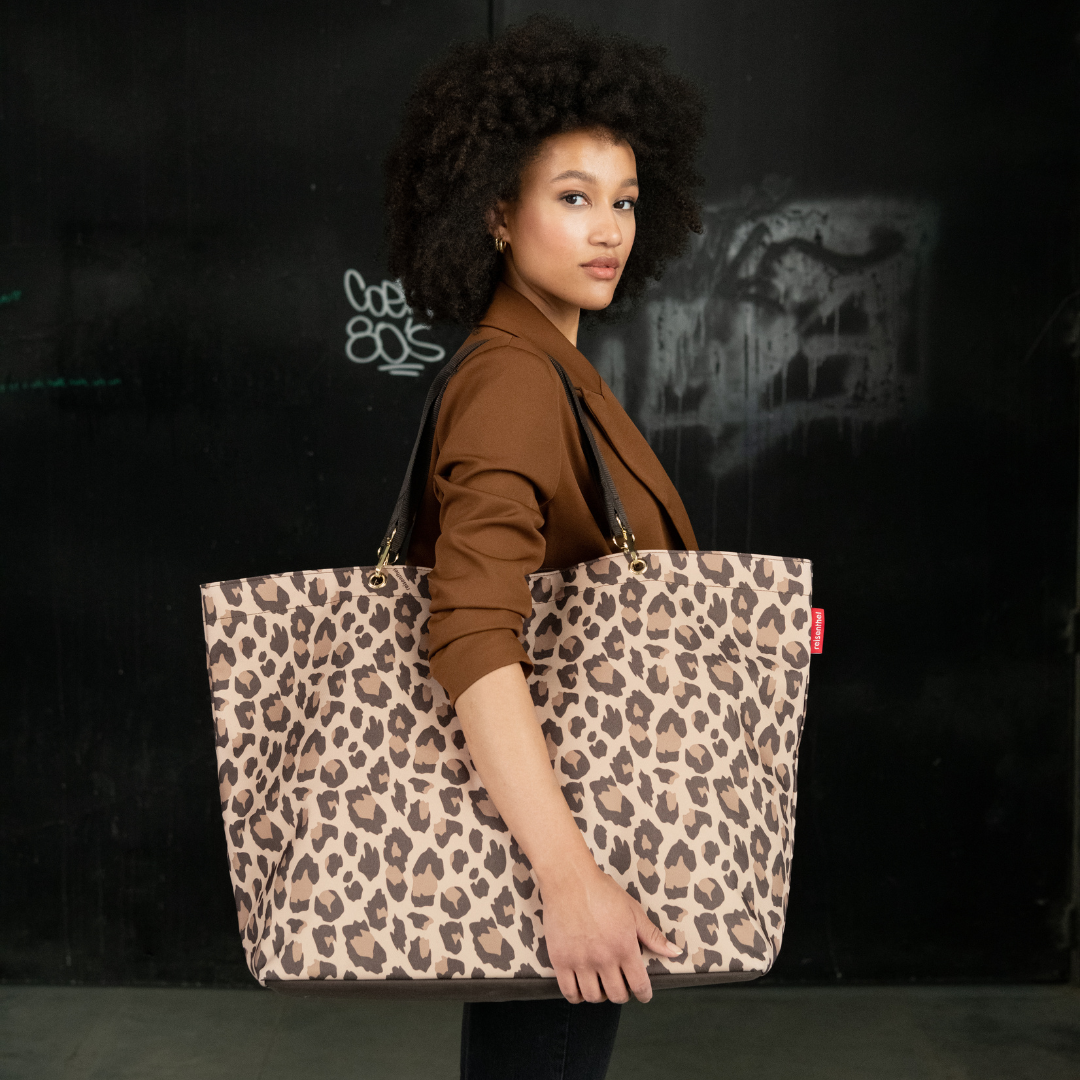 shopper XL leo macchiato